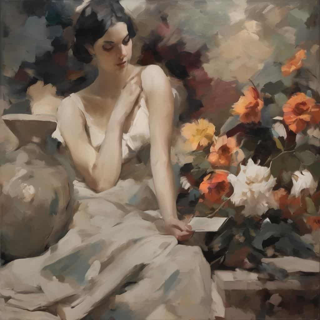 Ομορφιά και καλλιτεχνική έκφραση στη σύγχρονη δημιουργία και καλλιτεχνική σκηνή, με έμφαση στη ζωγραφική και την τέχνη σήμερα.